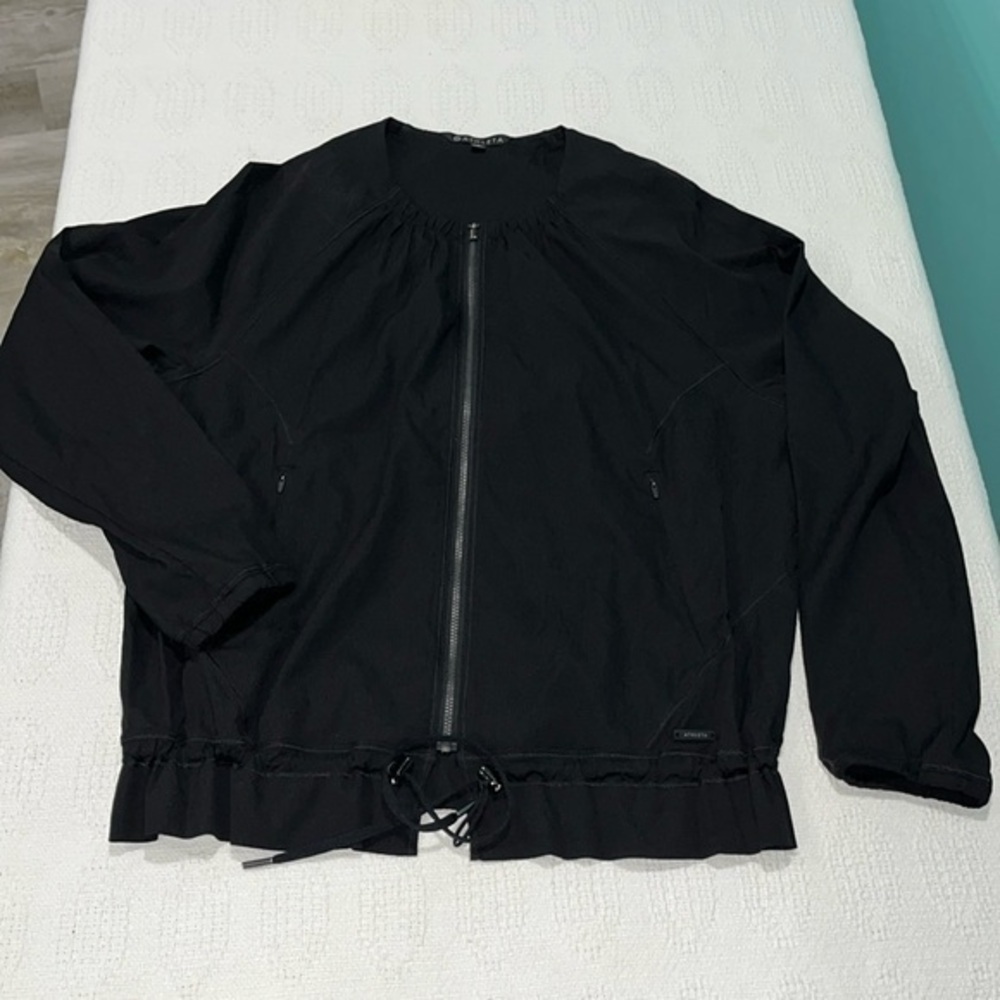 Athleta jacket lightweight jacket size small full zip  like new‎